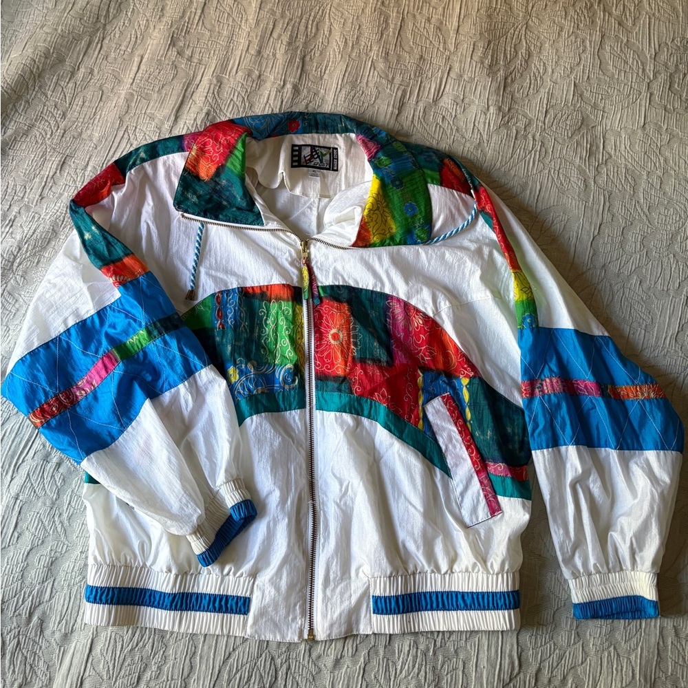 Colorful Women's Bomber Jacket
